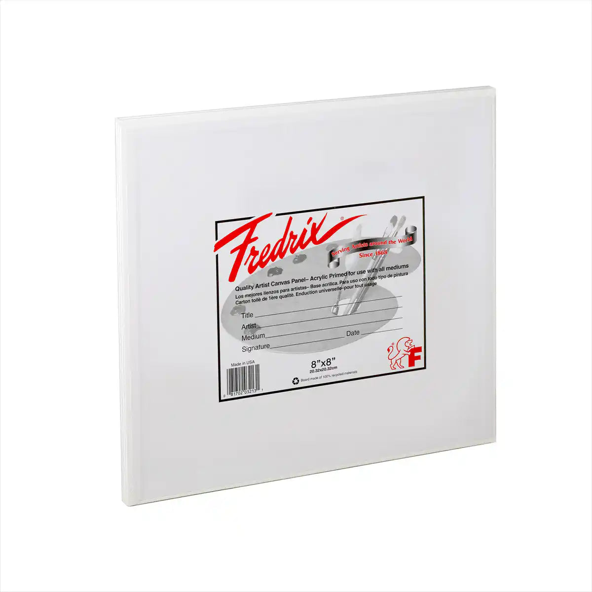 Fredrix Artist Series Primed Poly/Cotton Canvas Panels