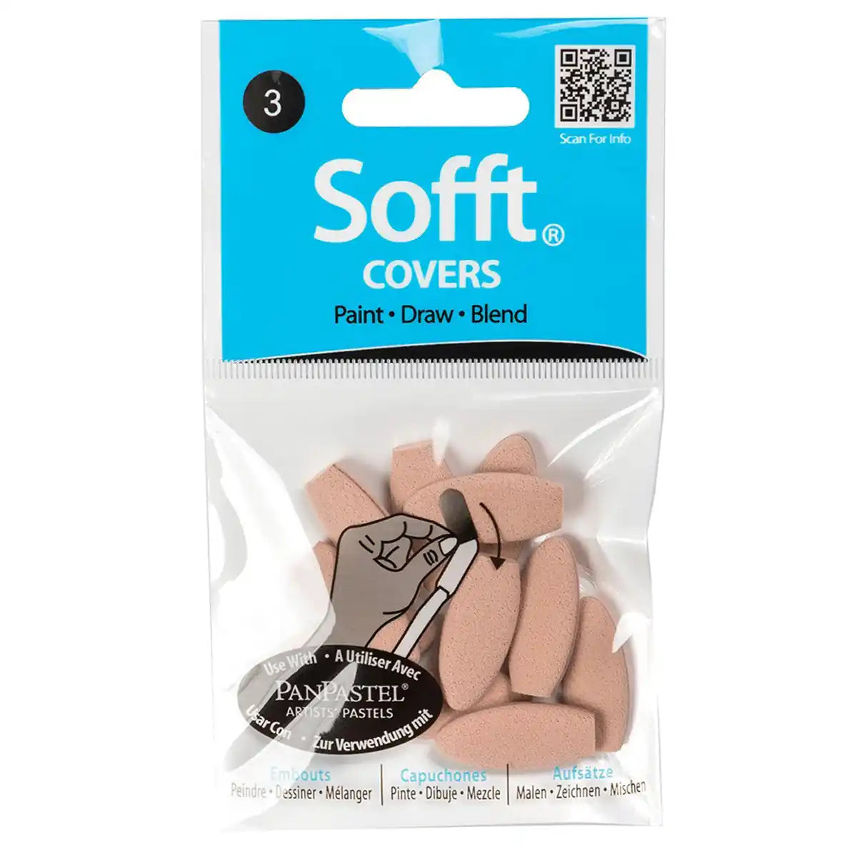 Sofft Art Sponge 10-Covers No. 3 Oval