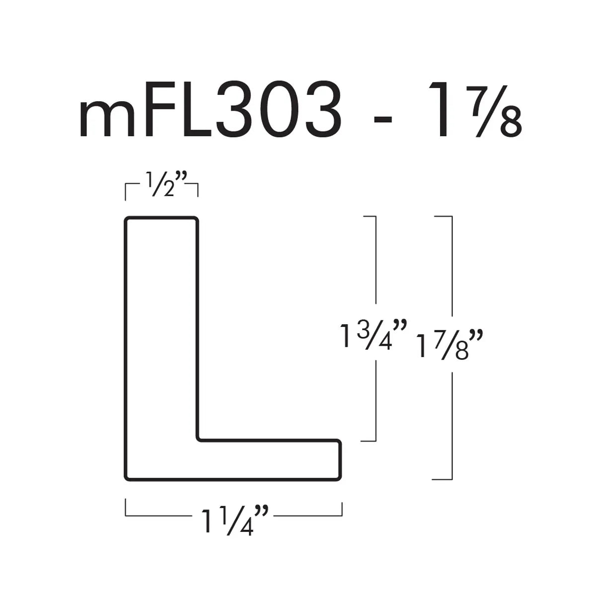 King's Floater Frames Gallery MFL303 1-7/8