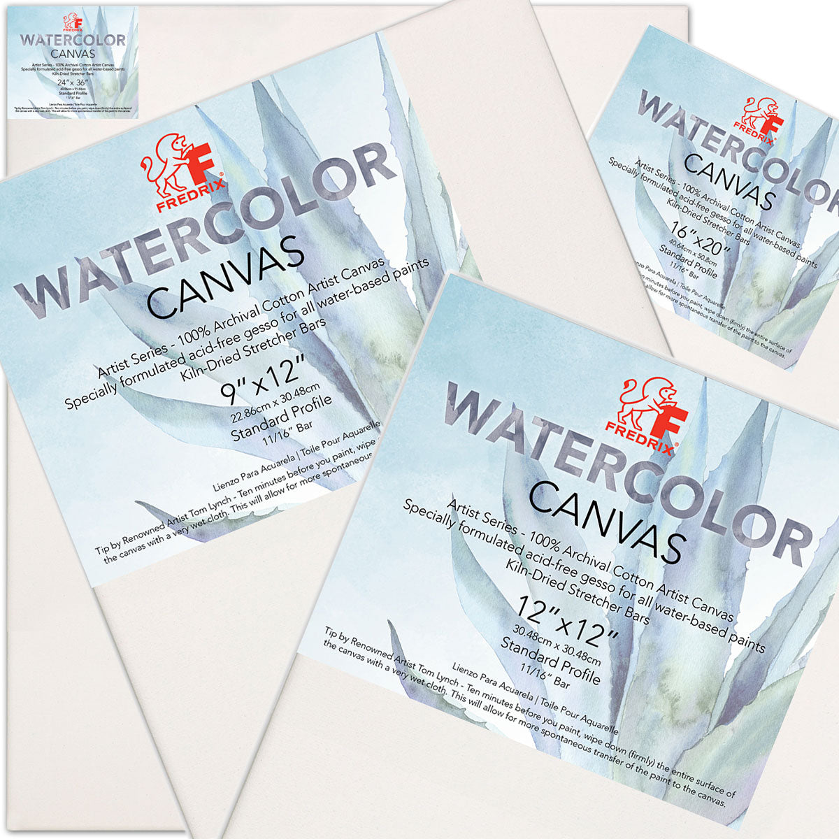 Fredrix Artist Series Watercolour Canvas