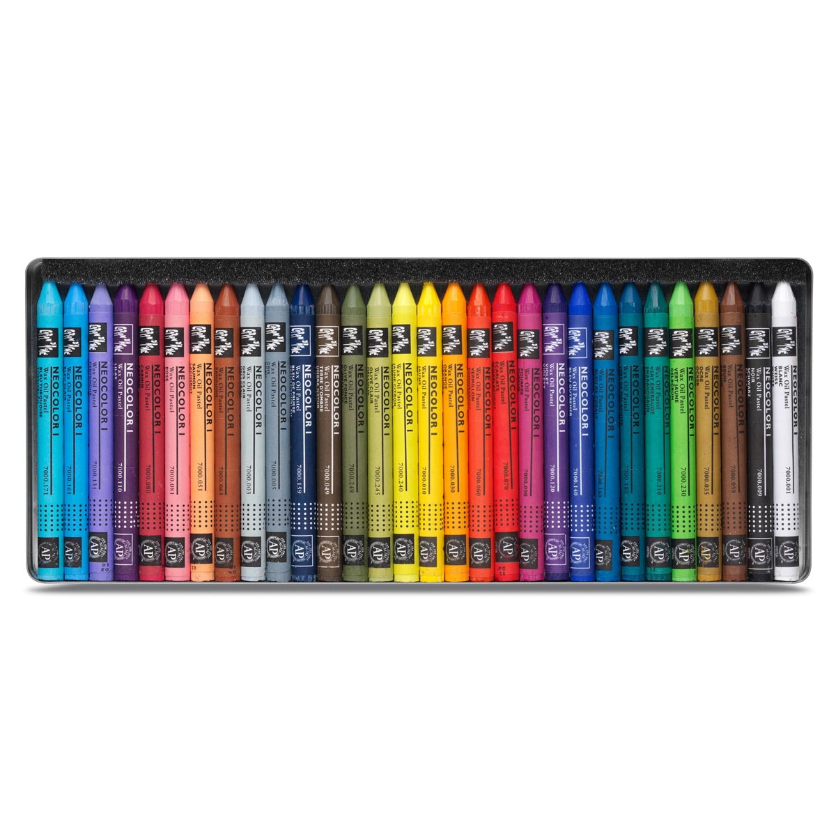 Caran Dache Classic Neocolor I 30 Colour Pastel Metal Box