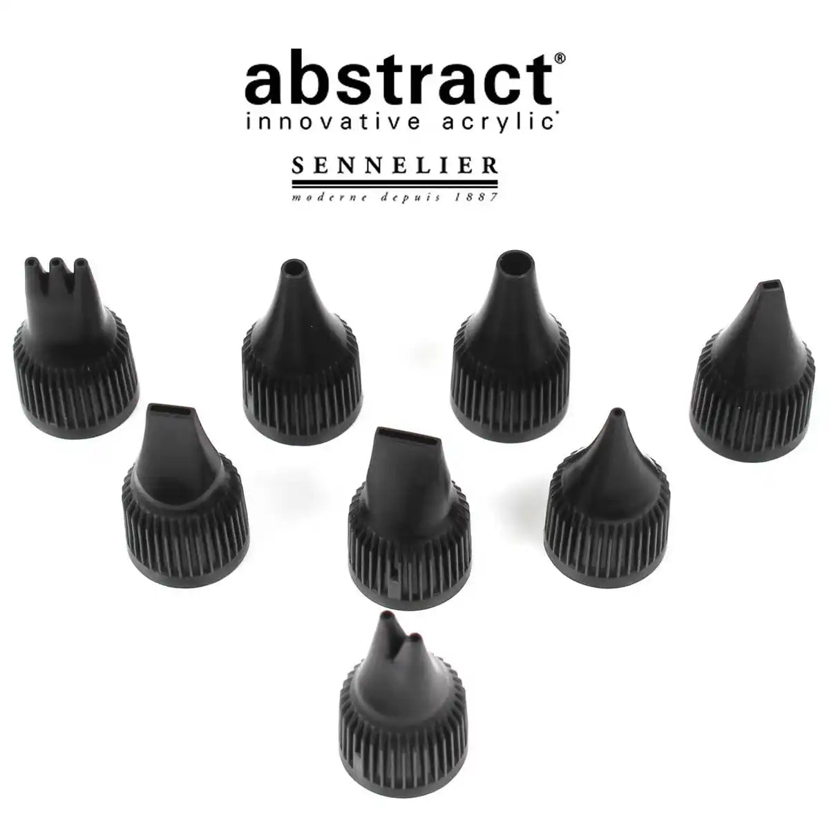 Sennelier Abstract Paint 8-Piece Tips Set