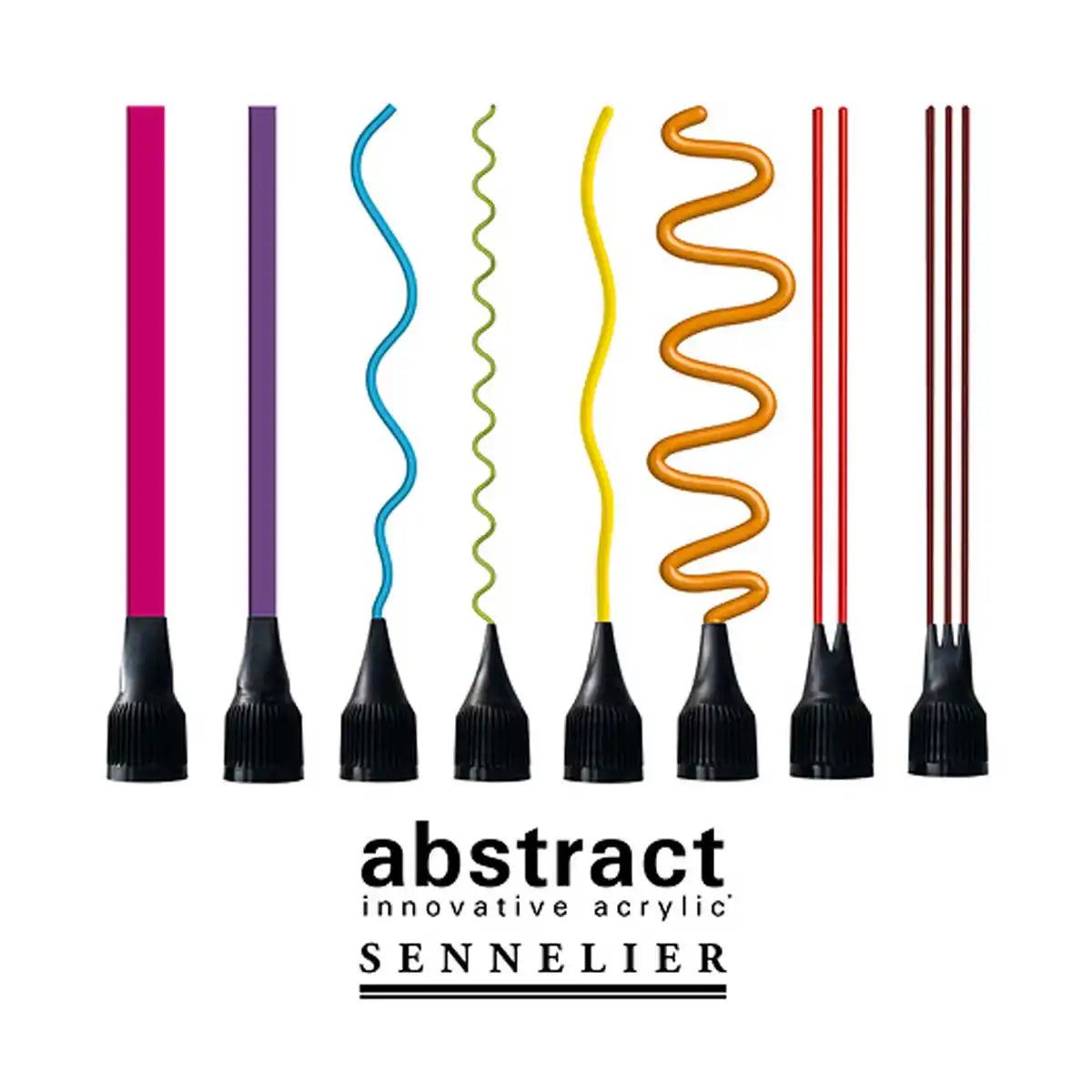 Sennelier Abstract Paint 8-Piece Tips Set