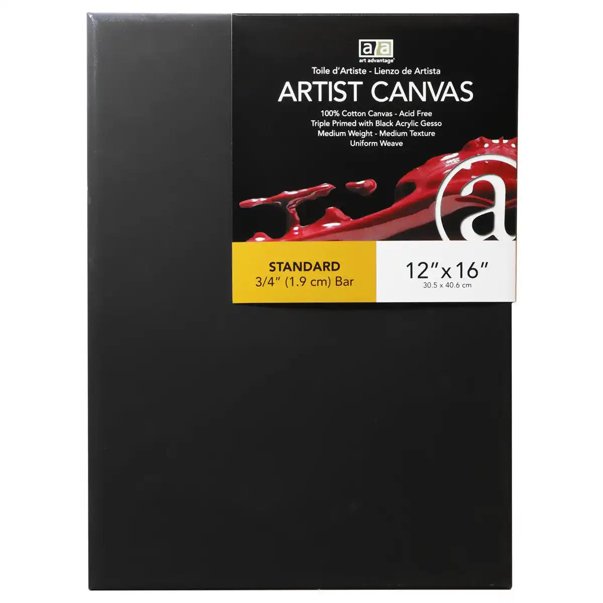 Art Advantage Artists Canvas Black