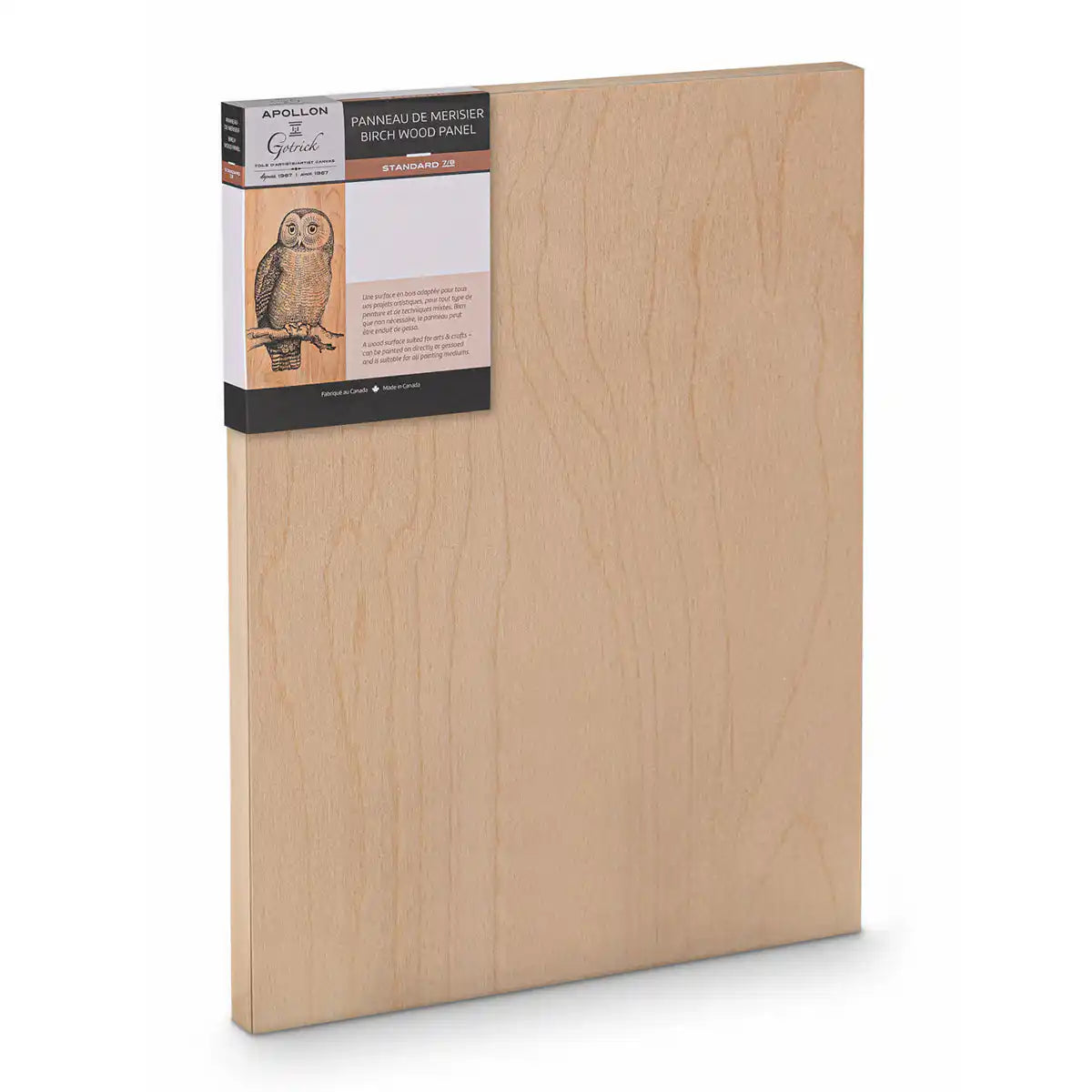 Apollon Gotrick Standard Mounted Birch Wood Panels