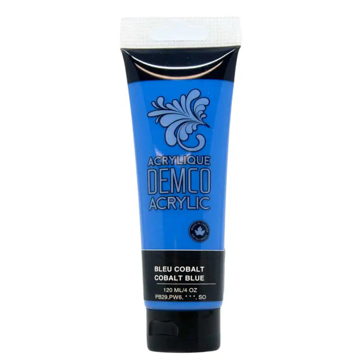 Demco Fluid Acrylic Paint Colours 120ml/4oz Tubes