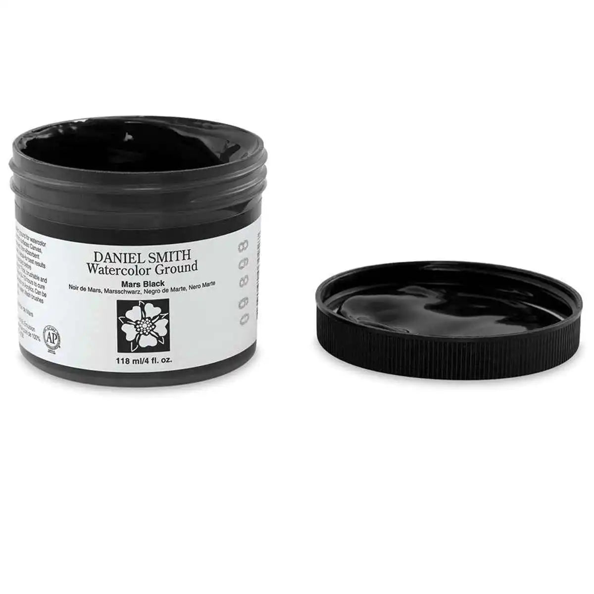 Daniel Smith Watercolour Ground Mars Black 4oz Jar - King's Framing & Art Gallery