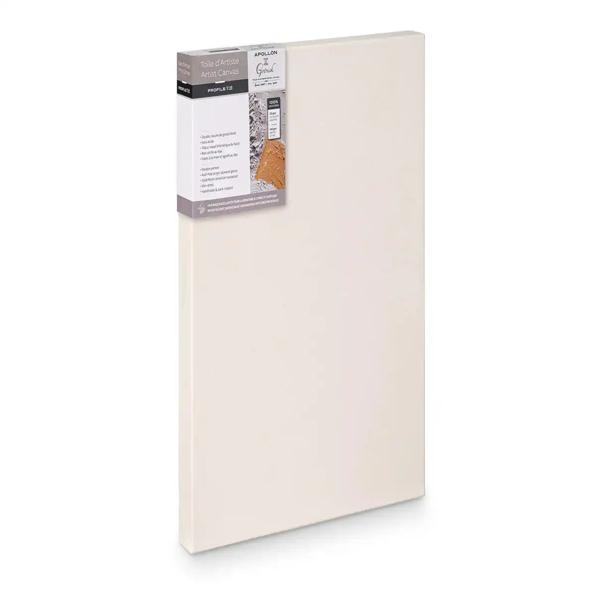 Apollon Gotrick Deep Gallery Profile Cotton Canvas 1-1/2-inch