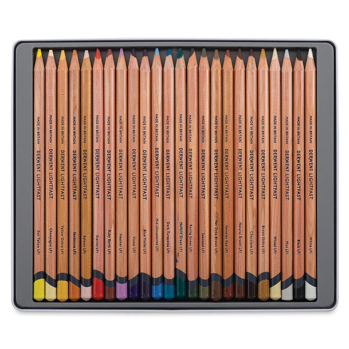Derwent Lightfast Coloured Pencil Set (24) Tin
