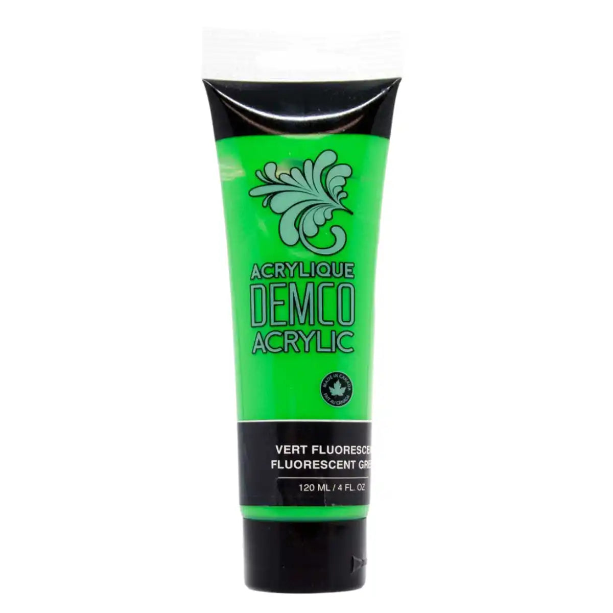 Demco Fluid Acrylic Paint Colours 120ml/4oz Tubes