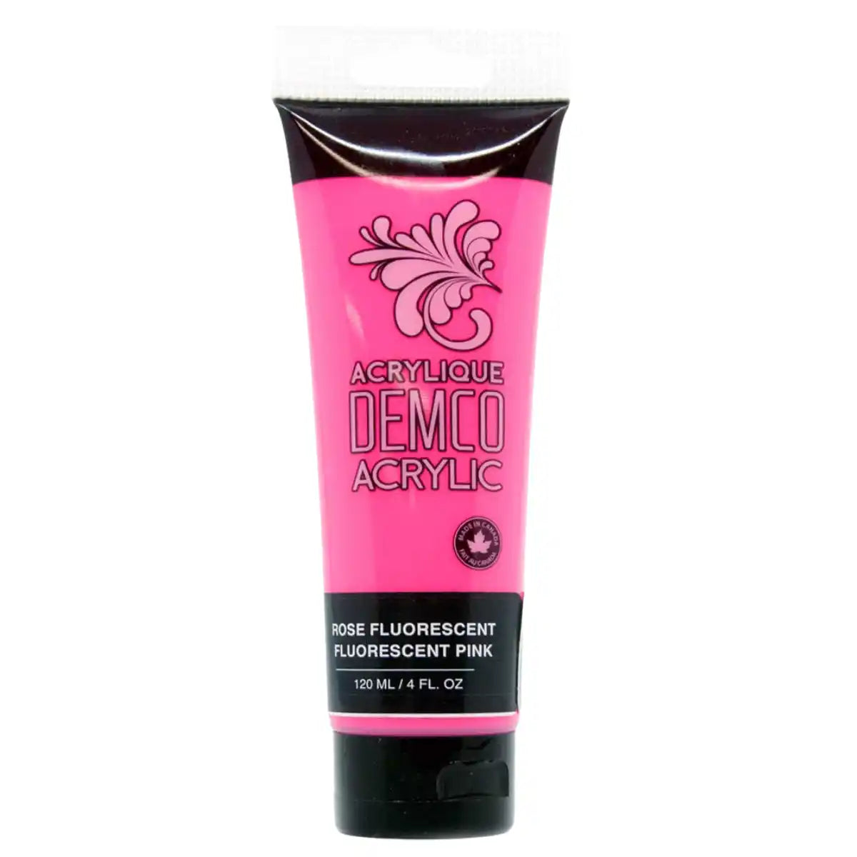 Demco Fluid Acrylic Paint Colours 120ml/4oz Tubes
