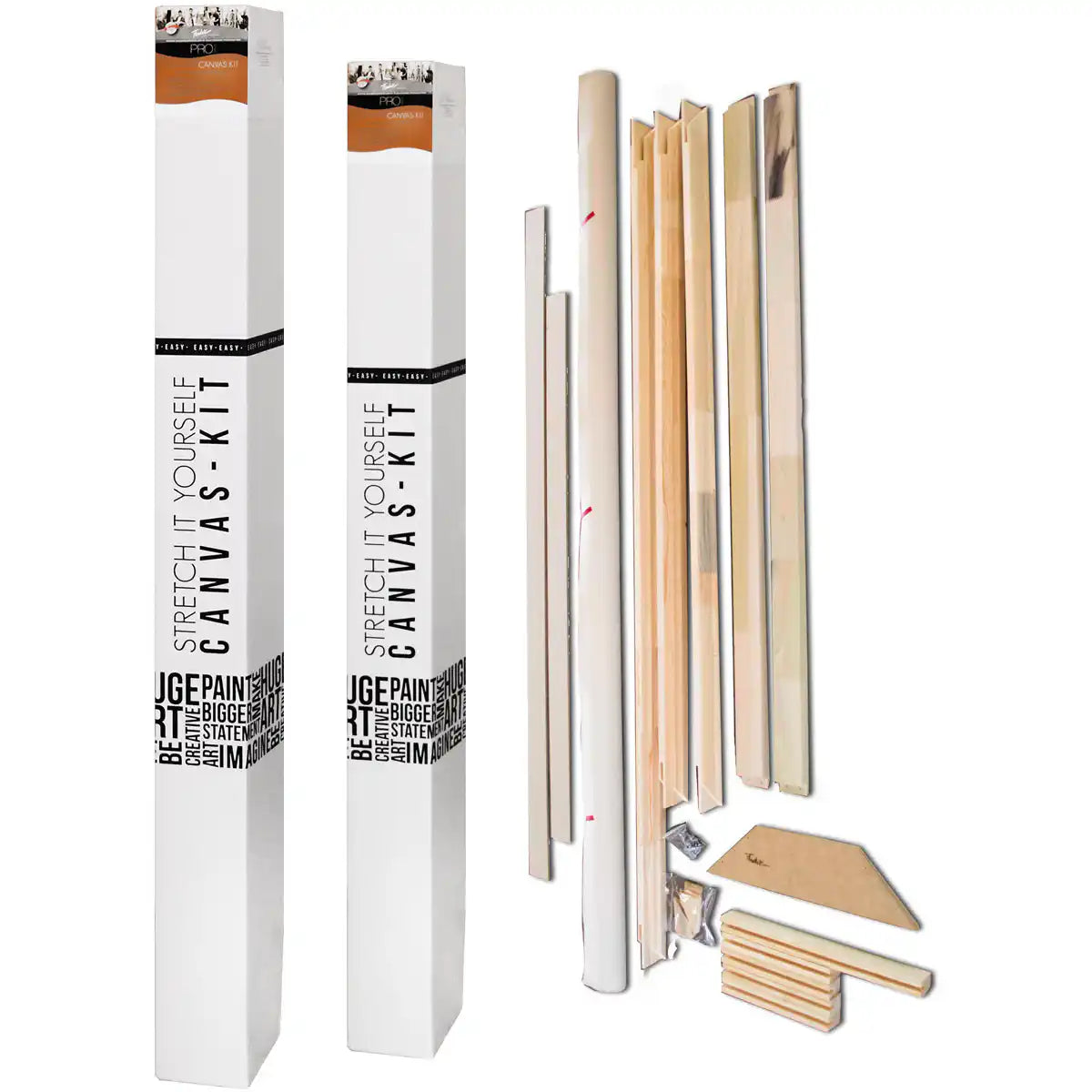 Fredrix Pro Series Dixie Kit Acrylic Primed Cotton Canvas 17.5oz