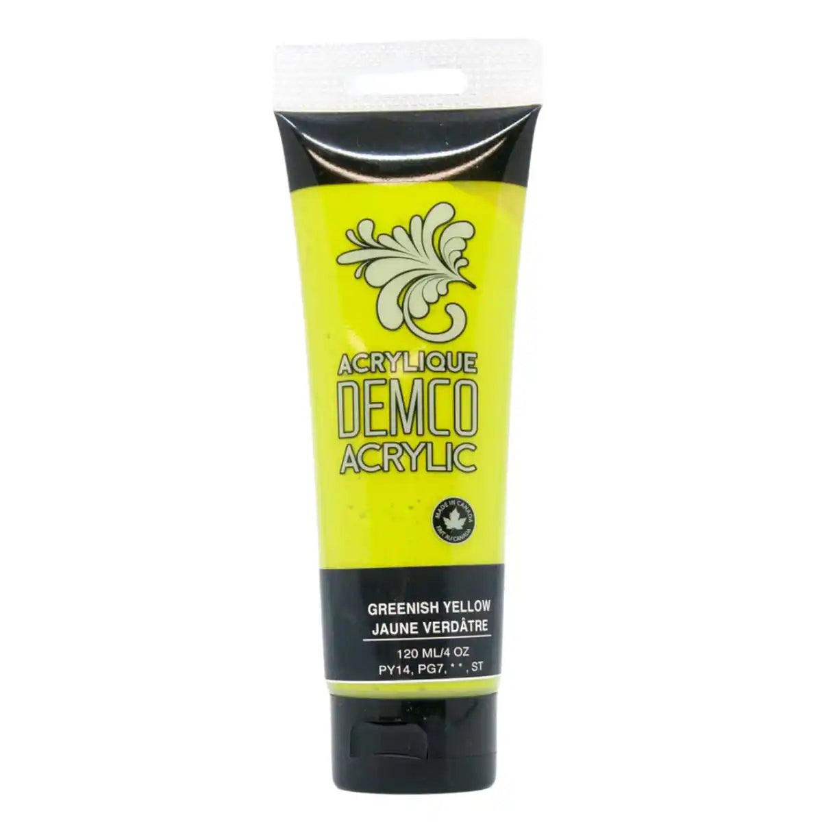 Demco Fluid Acrylic Paint Colours 120ml/4oz Tubes