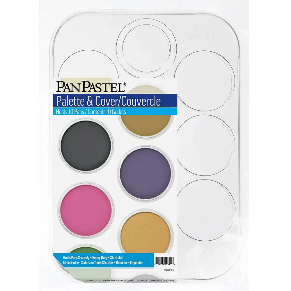 PanPastel 10 Colour Palette Tray & Lid