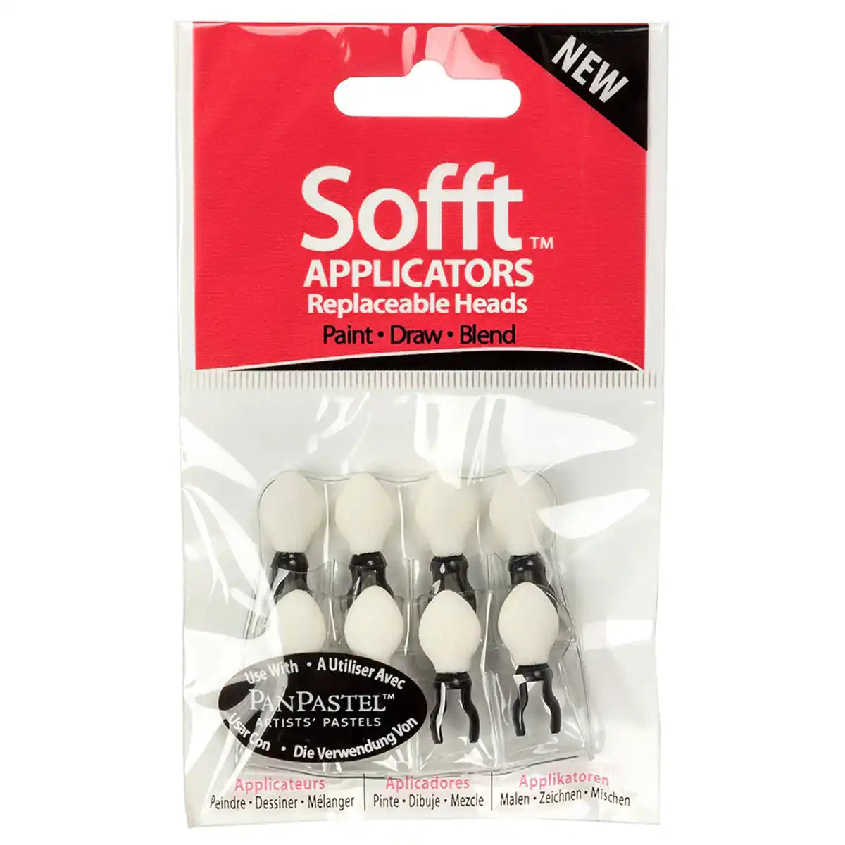 Sofft Art Sponge 8-Replaceable Heads