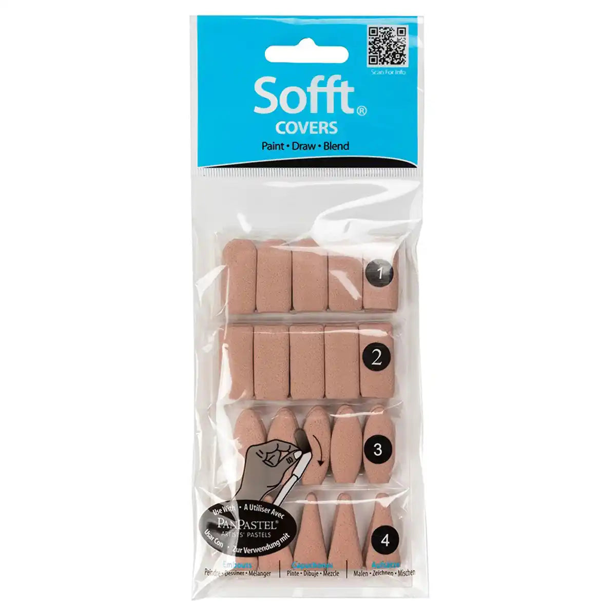Sofft Art Sponge 40-Covers - Mixed