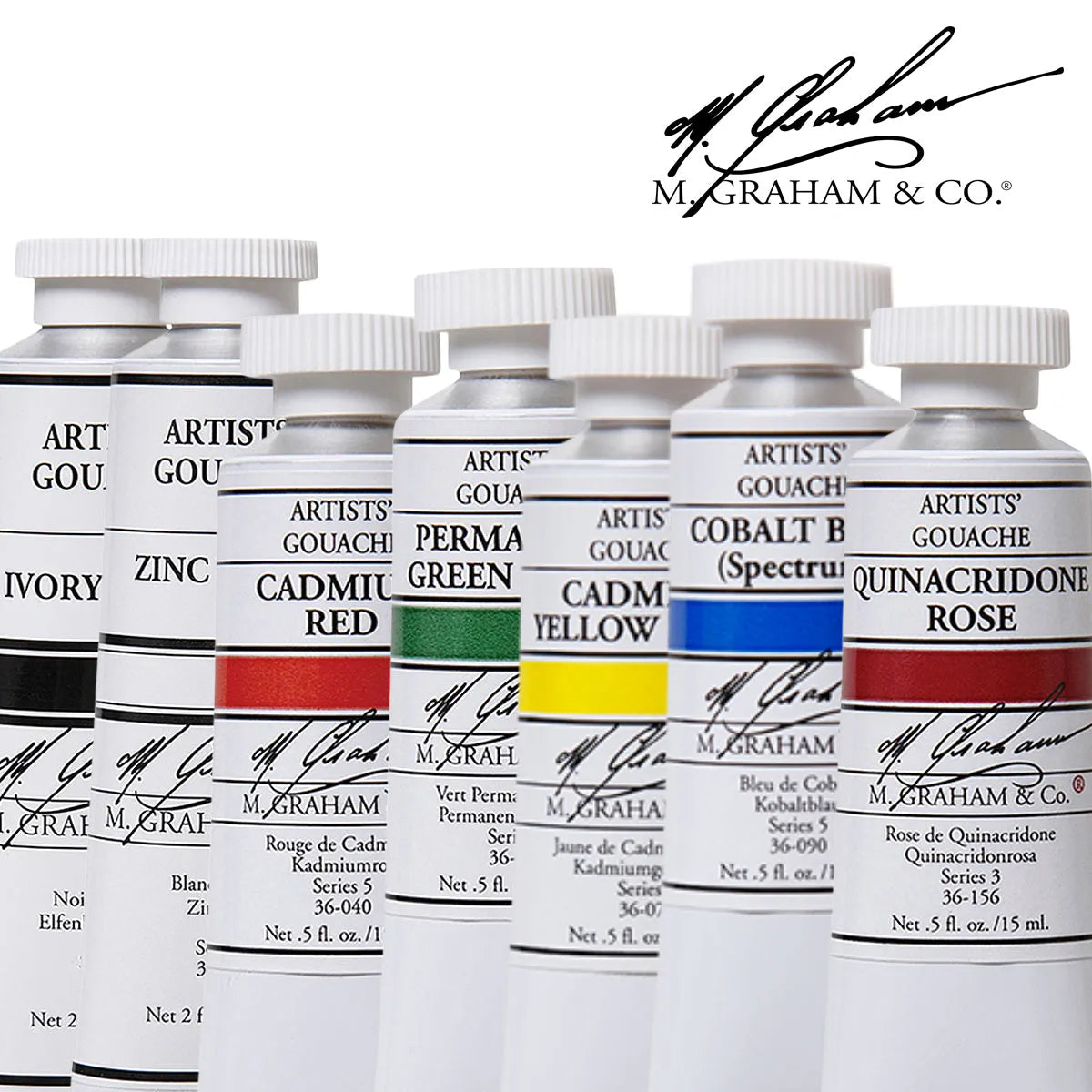 M Graham Gouache Paint Colours