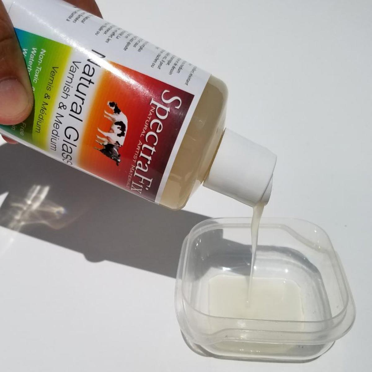 SpectraFix Natural Glass Varnish 8 oz