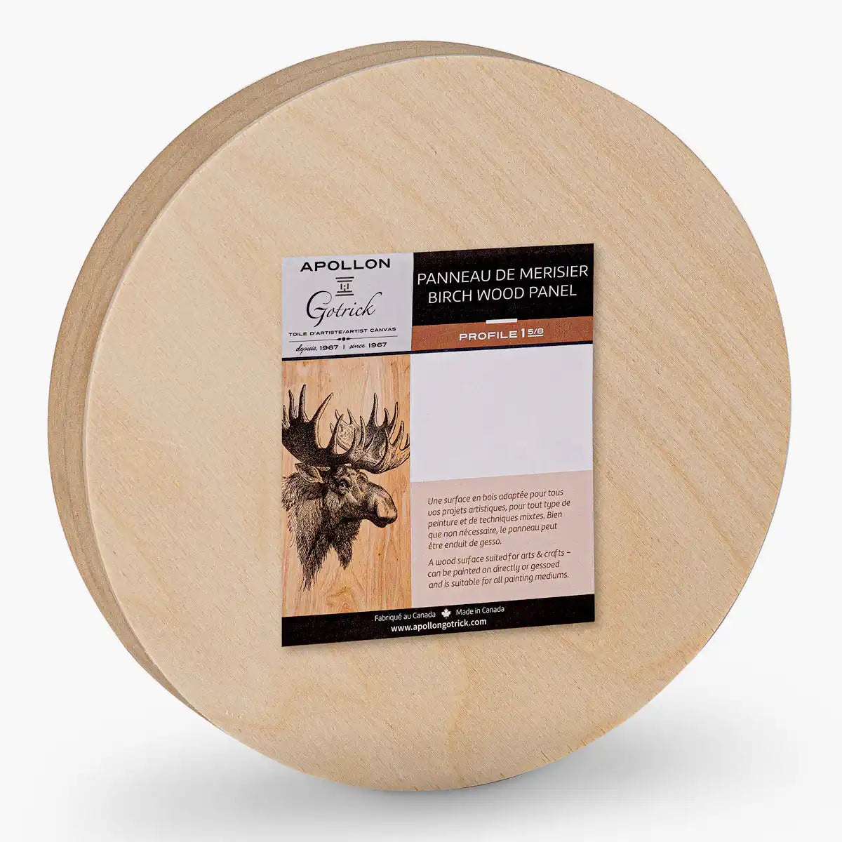 Apollon Gotrick ROUND Mounted Panels
