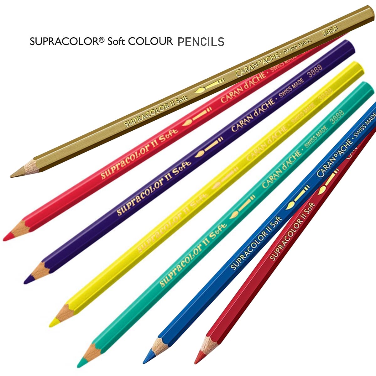 Caran D'ache Supracolor Soft Aquarelle Pencils