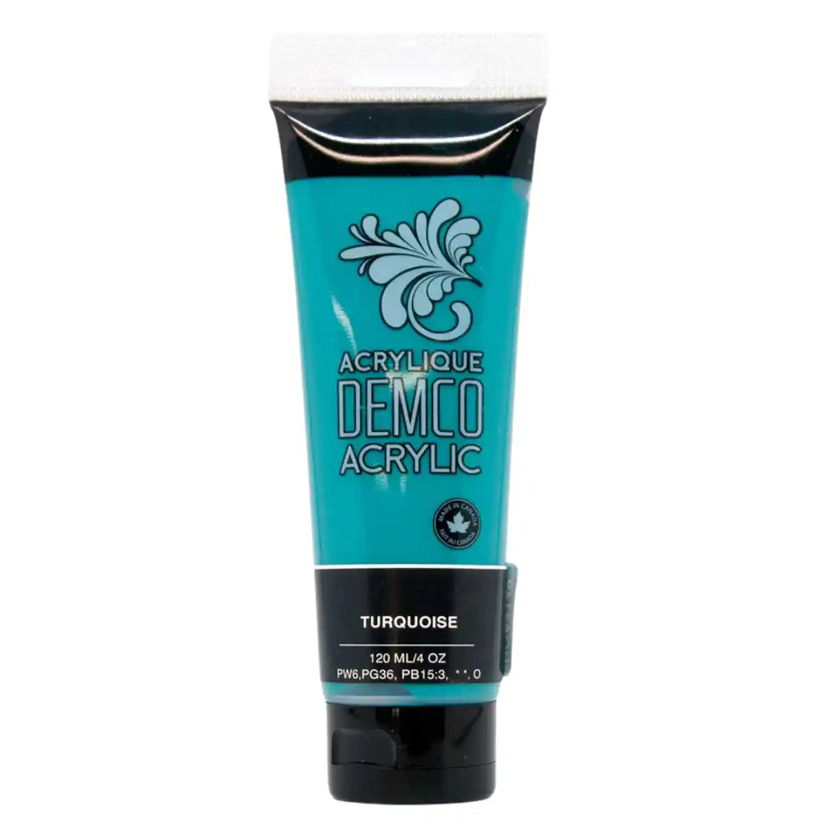 Demco Fluid Acrylic Paint Colours 120ml/4oz Tubes