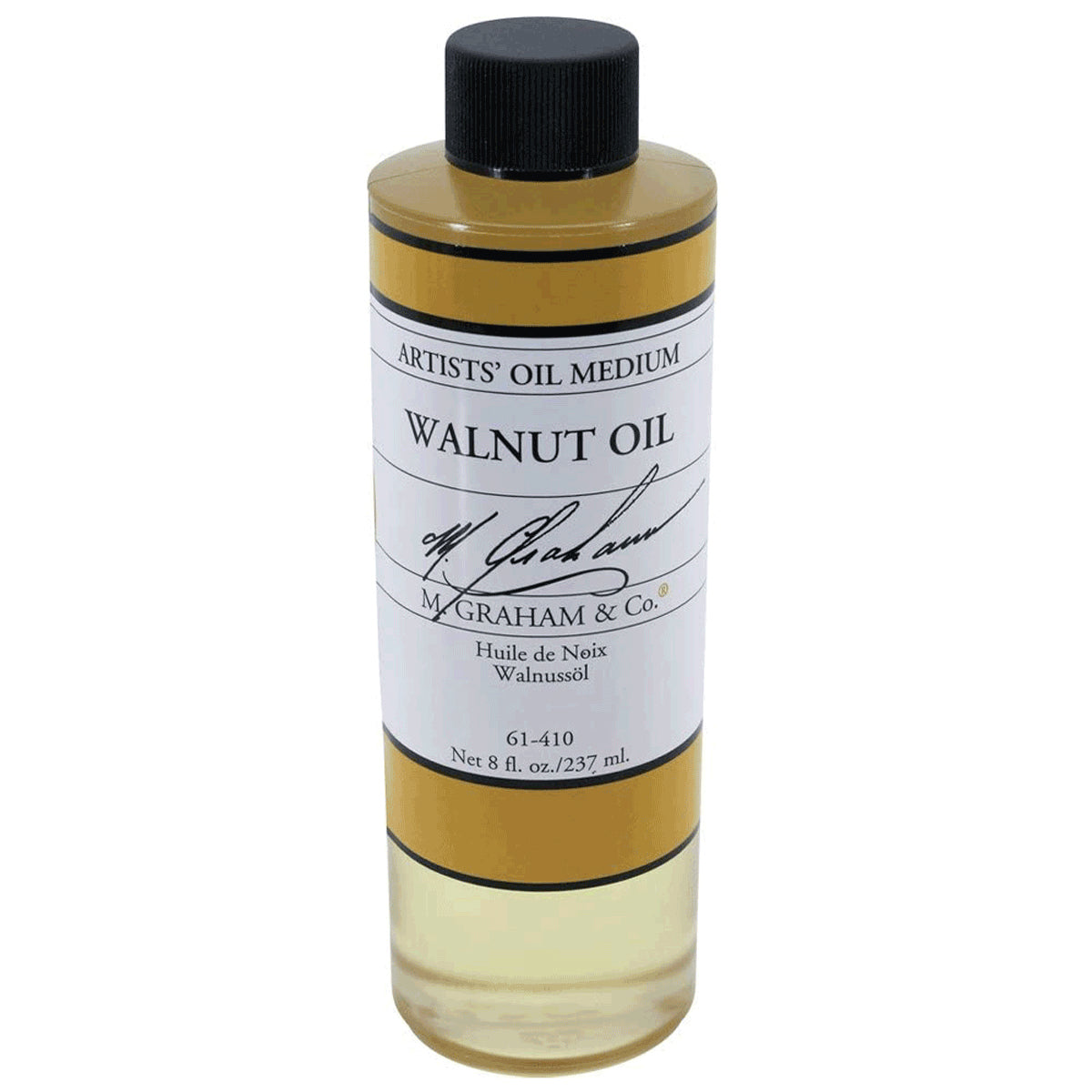M Graham Walnut Oil Medium 8 oz (237 ml)