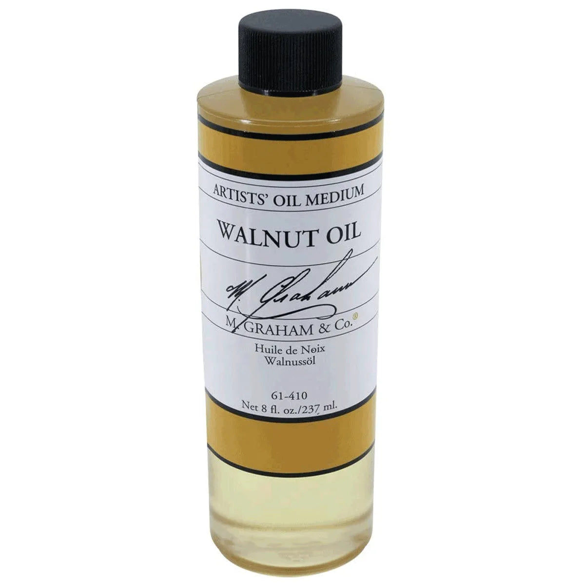 M Graham Walnut Oil Medium 8 oz (237 ml)