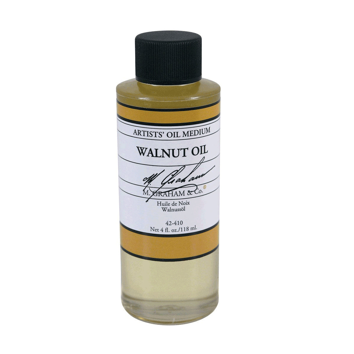M Graham Walnut Oil Medium 4 oz (118 ml)