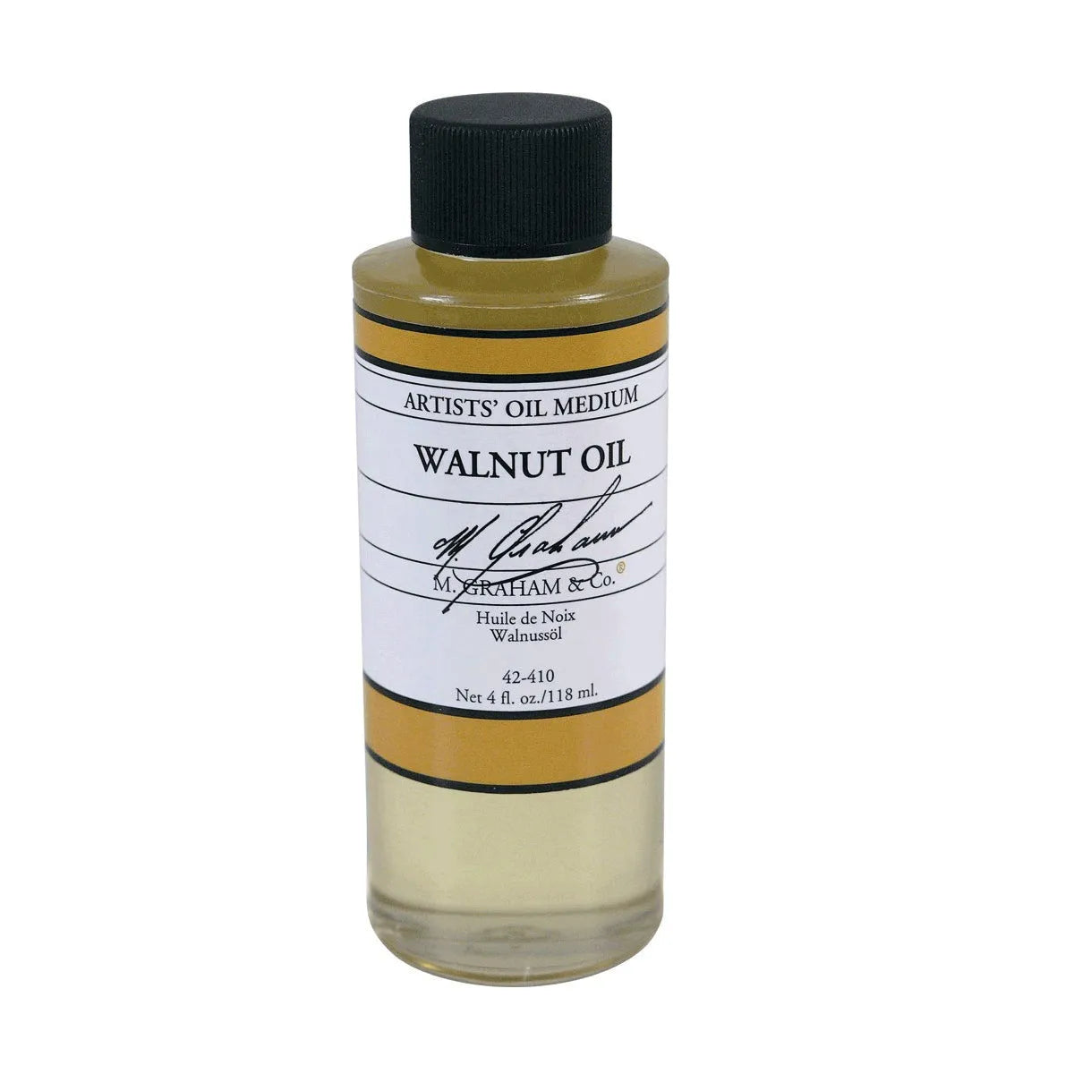 M Graham Walnut Oil Medium 4 oz (118 ml)