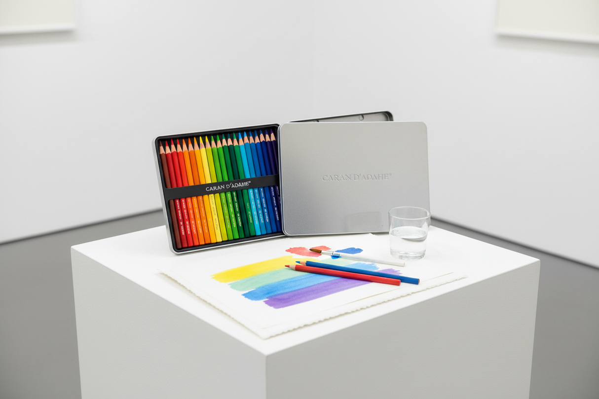 Caran d"Ache Supracolour set demo