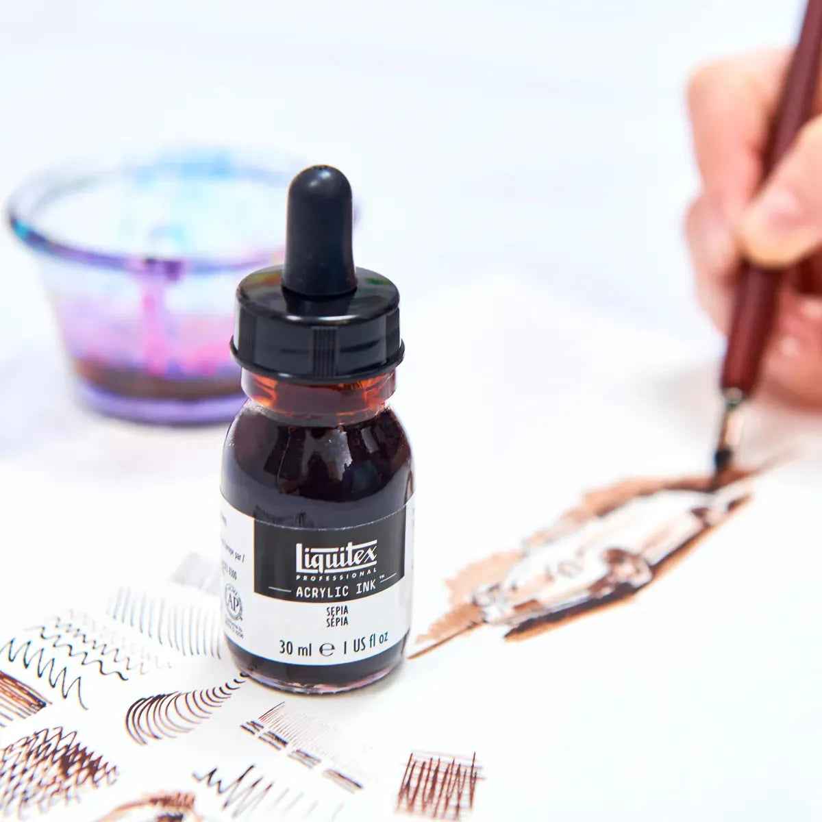 The Advantages of Liquitex Acrylic Inks - King's Framing & Art Gallery