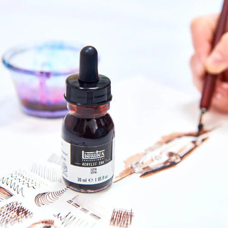 The Advantages of Liquitex Acrylic Inks