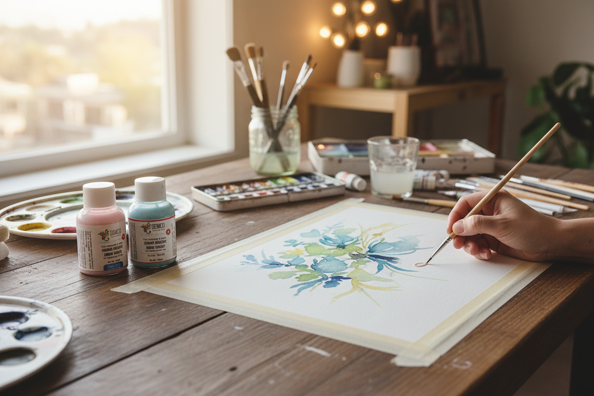 What is Liquid Frisket? A Watercolour Artist's Guide to Masking Fluid
