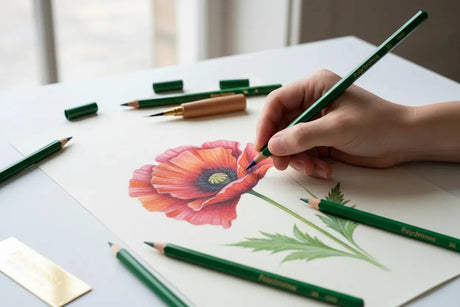 The Power of Coloured Pencils, Sticks, and Blocks in Art