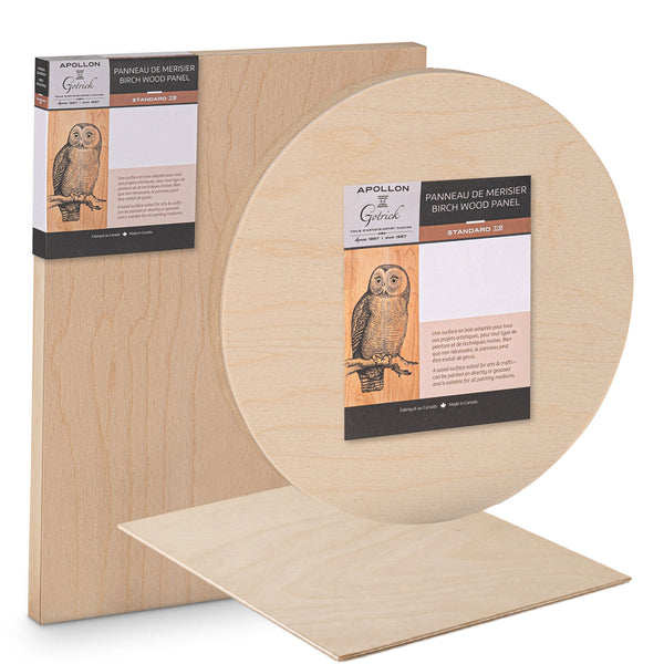 Apollon Gotrick Wooden Boards, Cradle Frames and Flat Board Panels