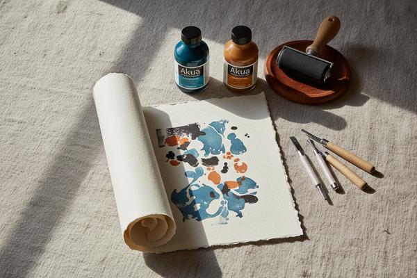 Printmaking Inks & Tools lifestyle