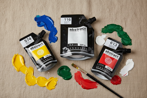Sennelier Abstract Acrylic Paint collection hero