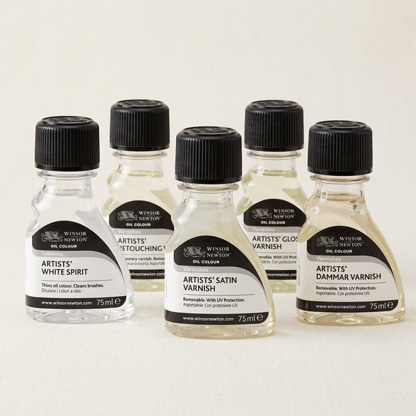 Winsor & Newton solvents and varnishes collection image