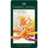 Polychromos Artists' Colour Pencils Tin of 12