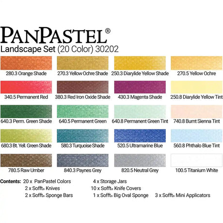 PanPastel Landscape Set of 20