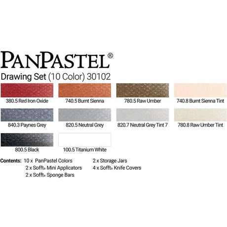 PanPastel Drawing Set of 10
