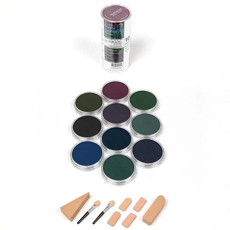 PanPastel Extra Dark Shades Set of 10