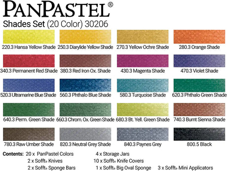 PanPastel Shades Set of 20