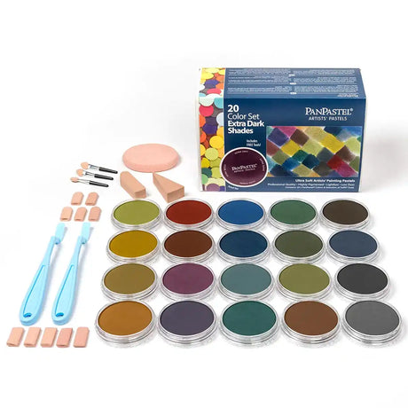 PanPastel Extra Dark Shades Set of 20
