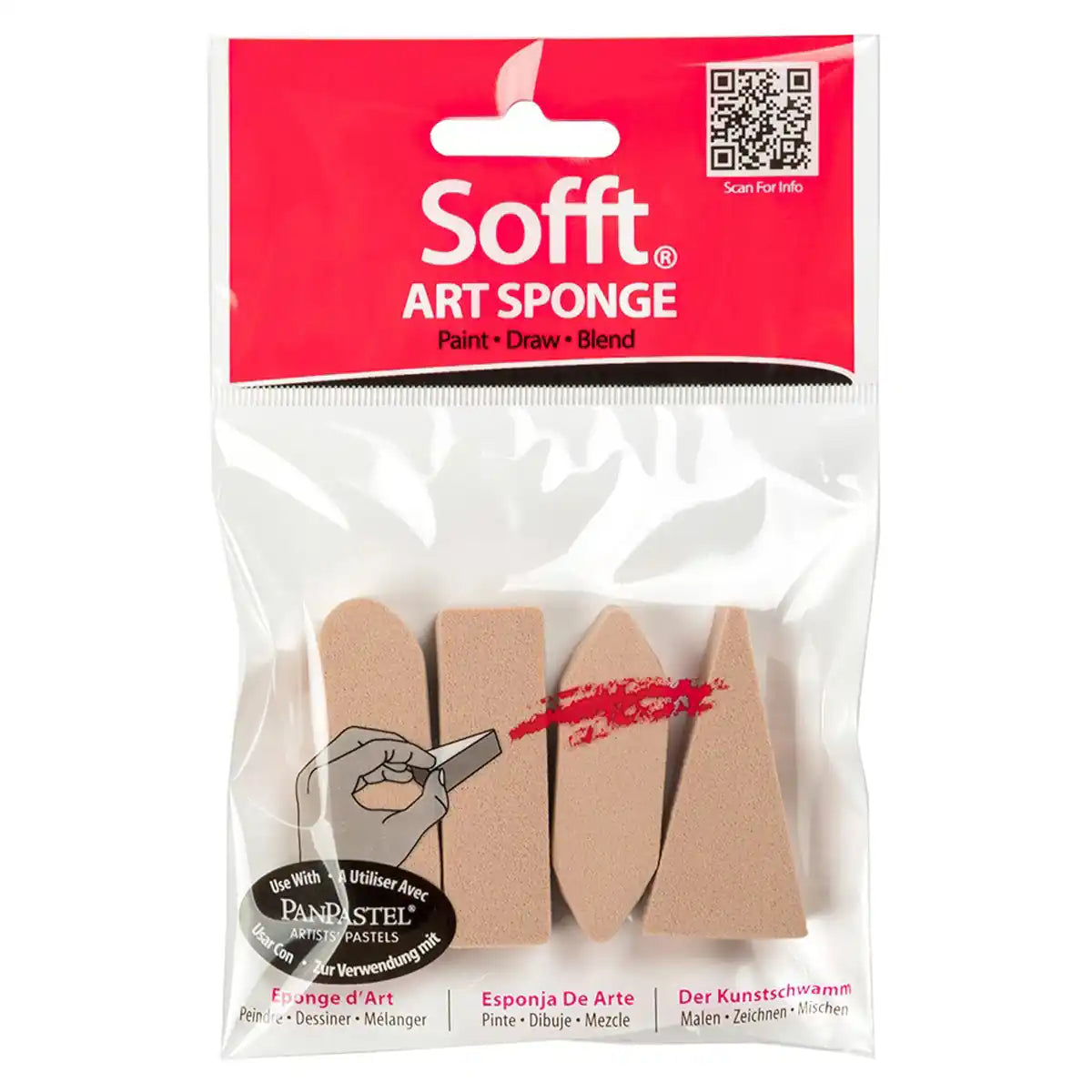 Sofft 4-Sponge Bars - Mixed
