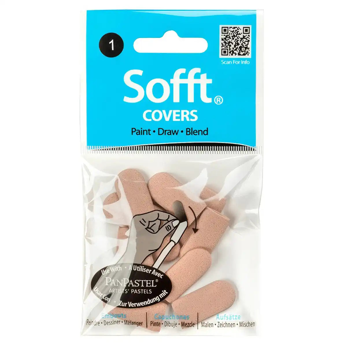 Sofft Art Sponge 10-Covers No. 1 Round