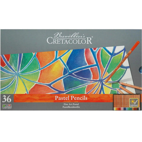 Fine Art Pastel Pencil Tin Set of 36