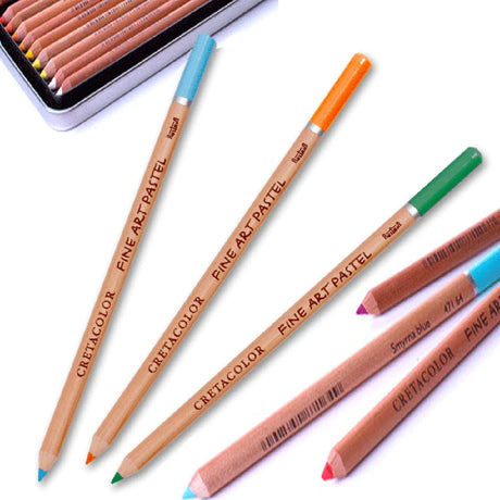 Fine Art Pastel Pencil Tin Set of 12