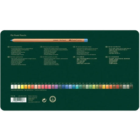Faber Castell Pitt Pastel pencil tin of 36