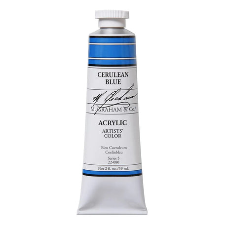 M Graham Acrylic Paint Colours